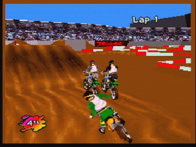 Supercross 3D screenshot 8 for Jaguar